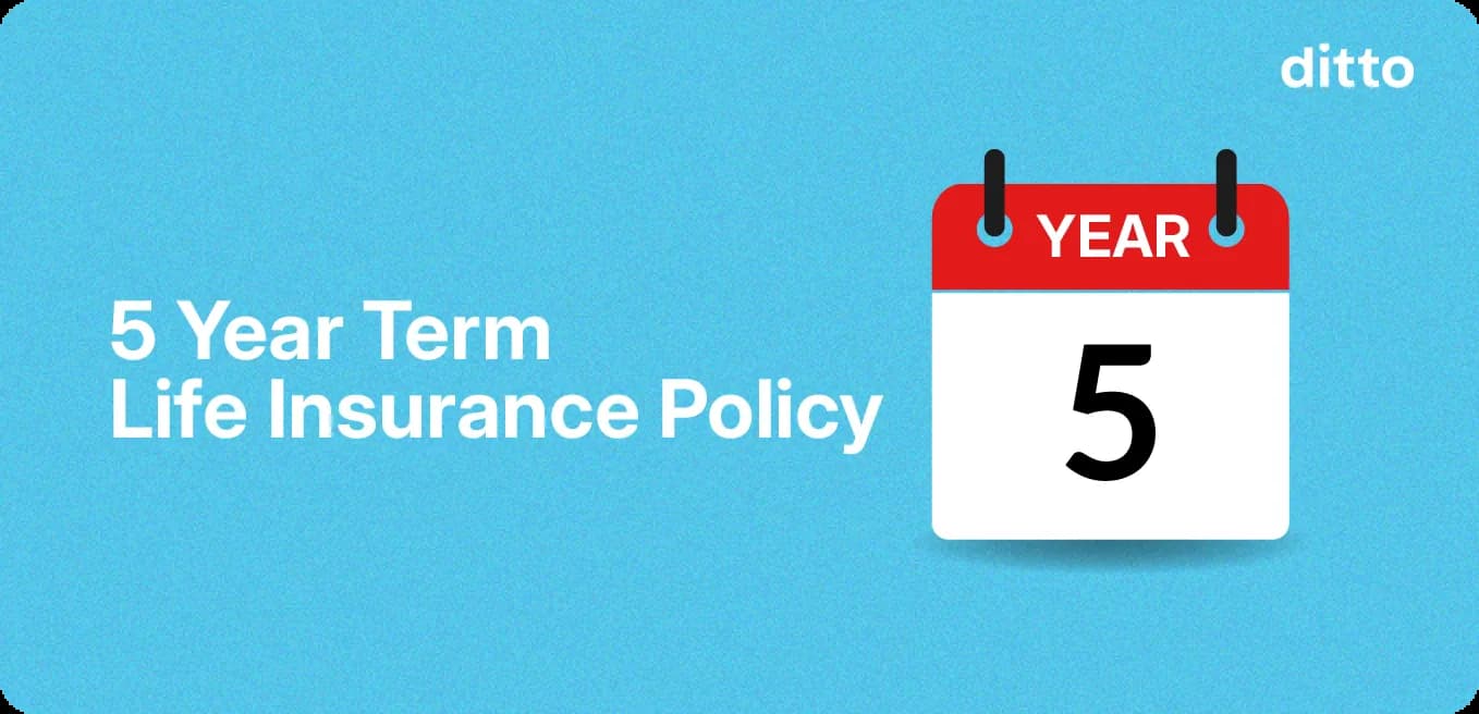 5 Year Term Life Insurance Policy