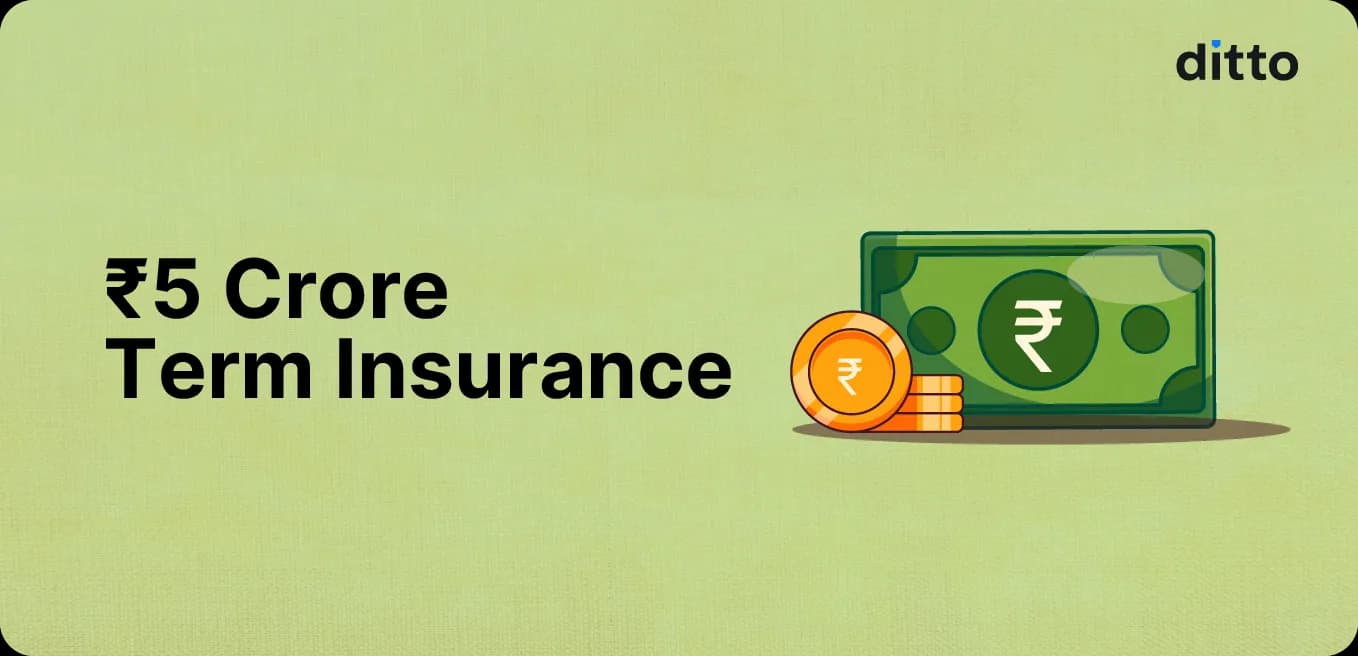 ₹5 Crore Term Insurance: Best Plans, Premiums & Eligibility