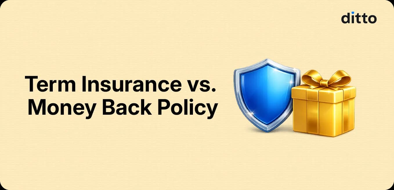 Term Insurance vs. Money Back Policy