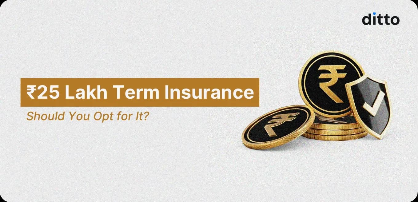 Best Term Insurance Plan for ₹25 Lakh in India