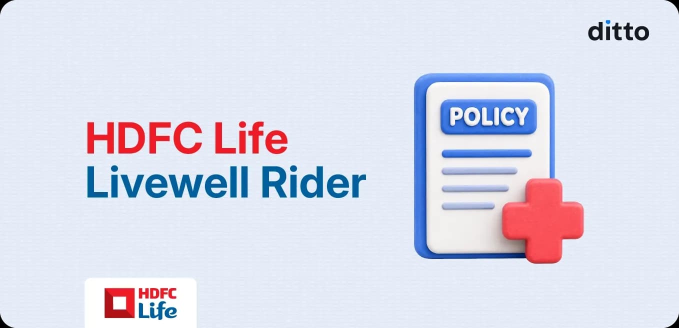 HDFC Life LiveWell Rider: Options, Benefits & Wellness