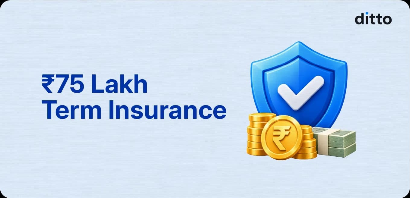 ₹75 Lakh Term Insurance: Premium & Best Plans