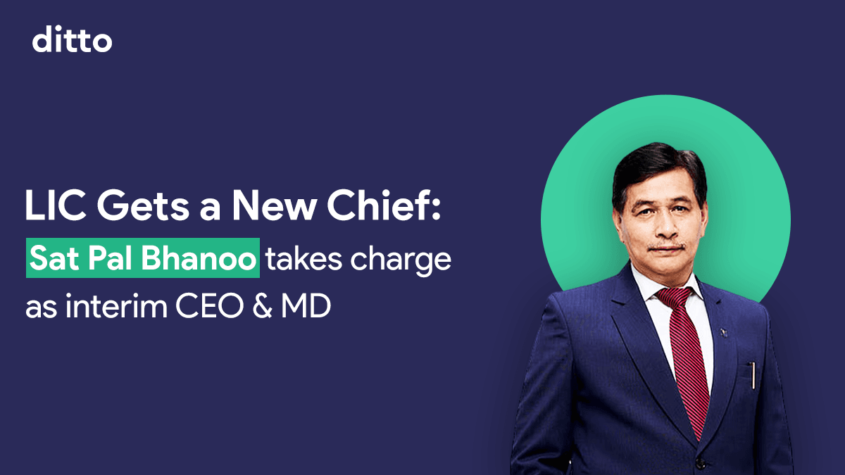 LIC Gets a New Chief: Sat Pal Bhanoo takes charge as CEO & MD as Mohanty exits.