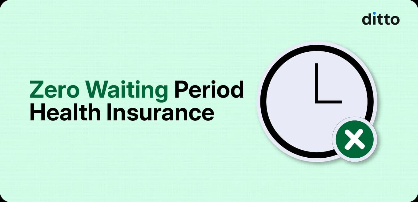 Zero Waiting Period Health Insurance in India