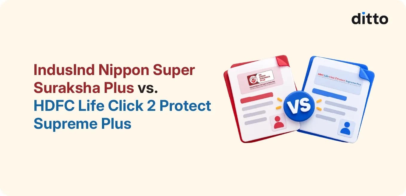 IndusInd Nippon Super Suraksha Plus vs. HDFC Life Click 2 Protect Supreme Plus
