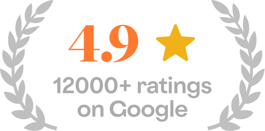 4.9 google rating